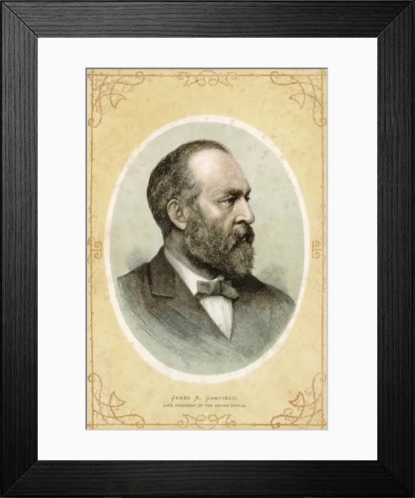 Framed Print : James Abram Garfield Framed Print : James Abram Garfield