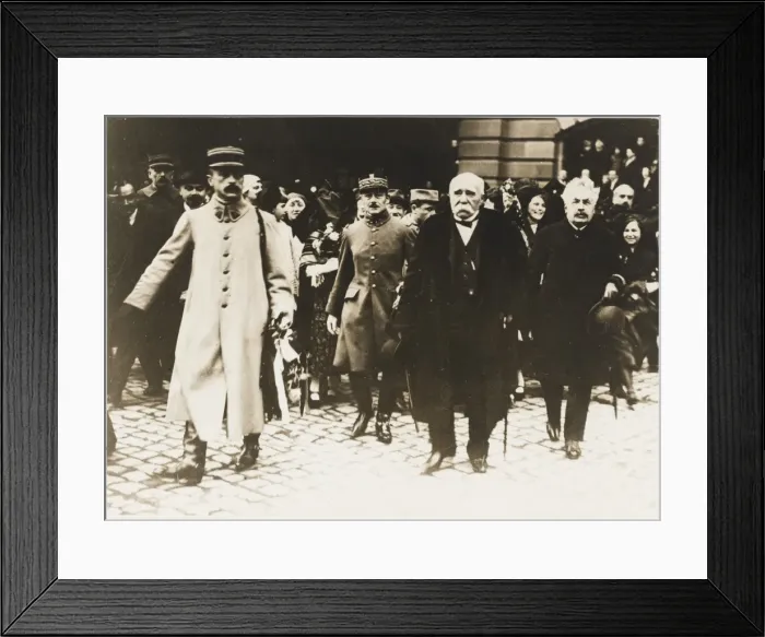 Framed Print : Clemenceau Visits Alsace Framed Print : Clemenceau Visits Alsace