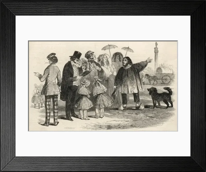 Framed Print : British at Boulogne Framed Print : British at Boulogne