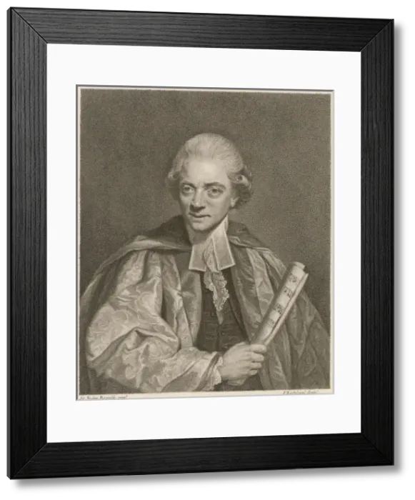 Framed Print : Charles Burney / Bartolozz Framed Print : Charles Burney / Bartolozz