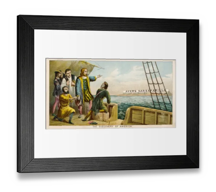 Framed Print : Advert / Sarsaparilla 1892 Framed Print : Advert / Sarsaparilla 1892