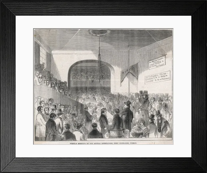 Framed Print : Event / Ireland 1843 Framed Print : Event / Ireland 1843