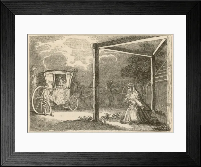 Framed Print : Henrietta Maria / Penance Framed Print : Henrietta Maria / Penance