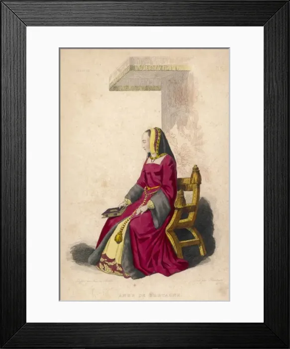 Framed Print : Anne De Bretagne Framed Print : Anne De Bretagne