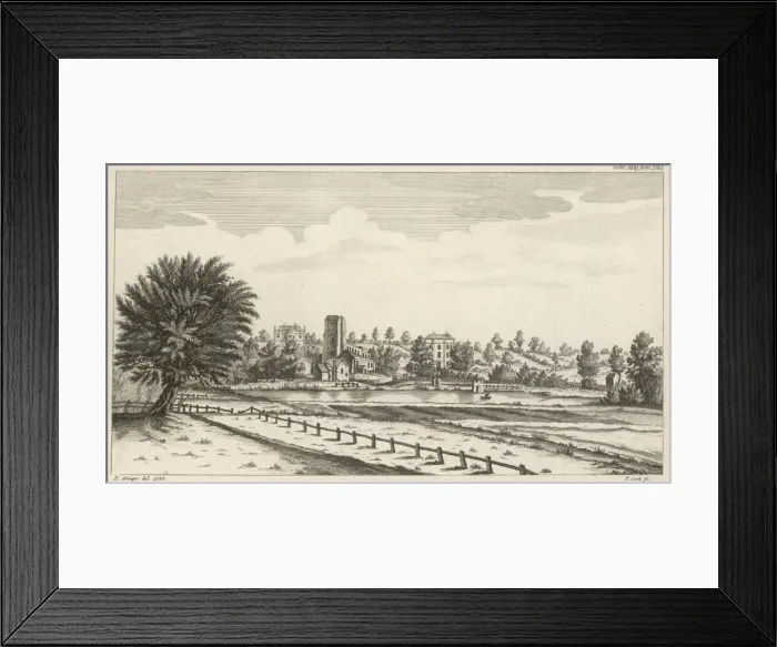 Framed Print : England / Lichfield 1785 Framed Print : England / Lichfield 1785