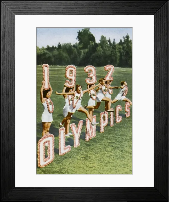 Framed Print : Olympic / Publicity 1932 Framed Print : Olympic / Publicity 1932