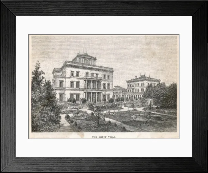 Framed Print : Krupp Family Villa Essen Framed Print : Krupp Family Villa Essen
