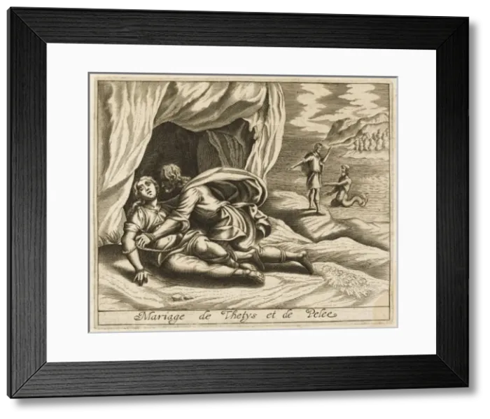 Framed Print : Thetis Taken by Surprise Framed Print : Thetis Taken by Surprise