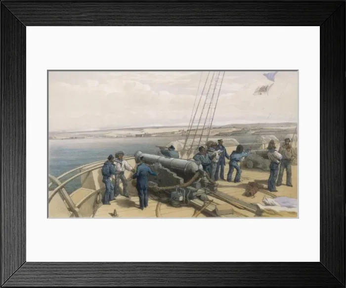 Framed Print : Hms Sidon at Sebastopol Framed Print : Hms Sidon at Sebastopol