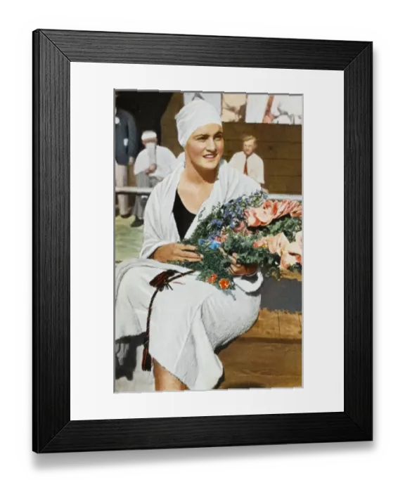 Framed Print : Olympics / 1932 / Swimming Framed Print : Olympics / 1932 / Swimming