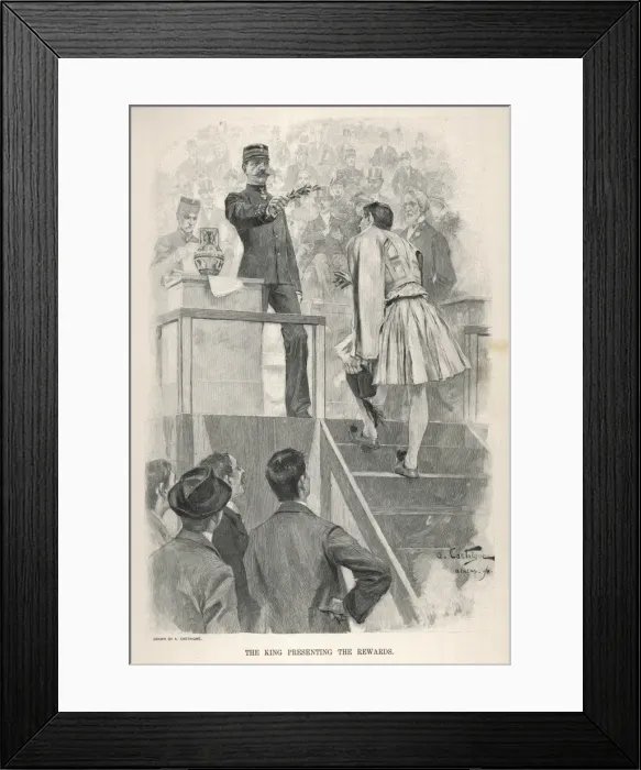 Framed Print : Olympics / 1896 Rewards Framed Print : Olympics / 1896 Rewards