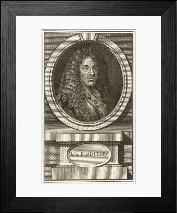 Framed Print : Jb Lully / Hinton / Univ Mag Framed Print : Jb Lully / Hinton / Univ Mag