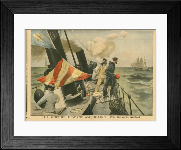 Framed Print : Merchant Ship Captured Framed Print : Merchant Ship Captured