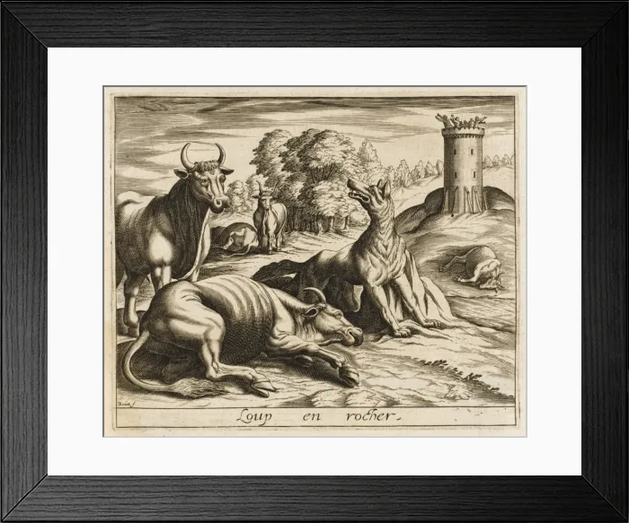 Framed Print : Wolf Turned to Stone Framed Print : Wolf Turned to Stone