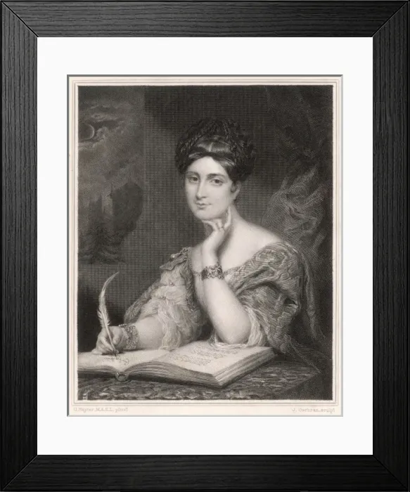 Framed Print : Caroline Norton / Hayter Framed Print : Caroline Norton / Hayter