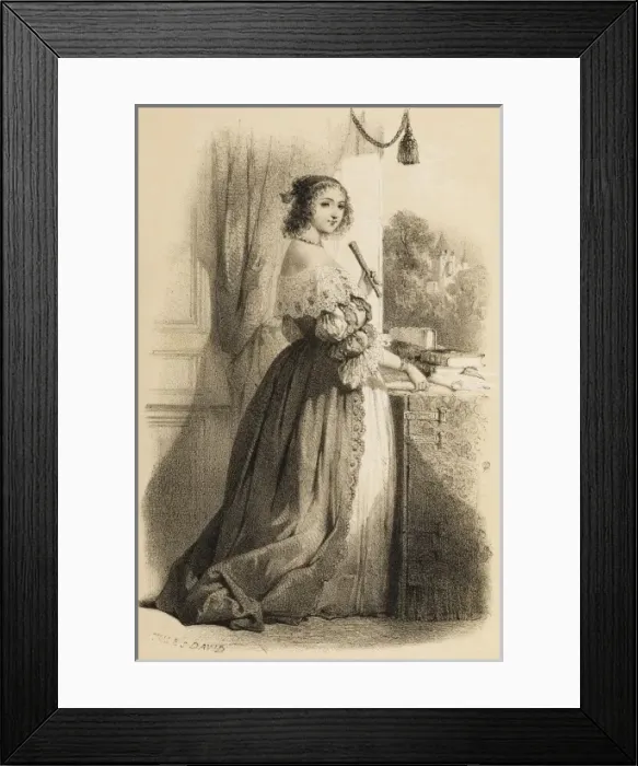 Framed Print : Henrietta Maria / David Framed Print : Henrietta Maria / David