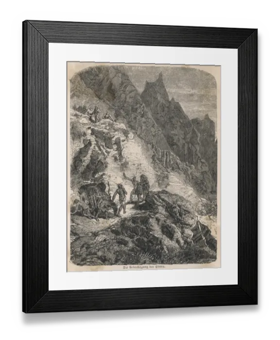 Framed Print : Spanish Cross Sierra Framed Print : Spanish Cross Sierra