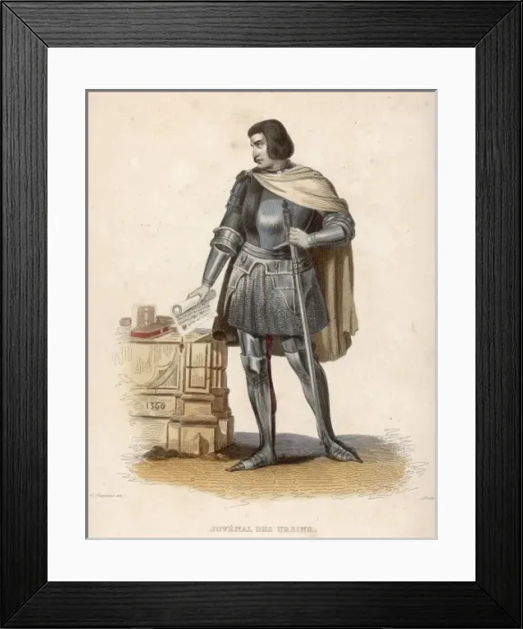 Framed Print : Juvenal Des Ursins Framed Print : Juvenal Des Ursins