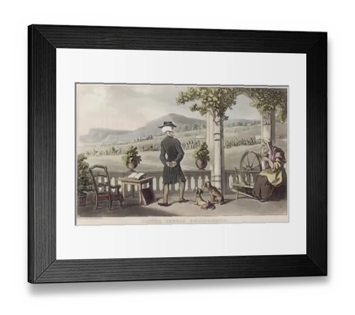 Framed Print : Dr Syntax Soliloquising Framed Print : Dr Syntax Soliloquising