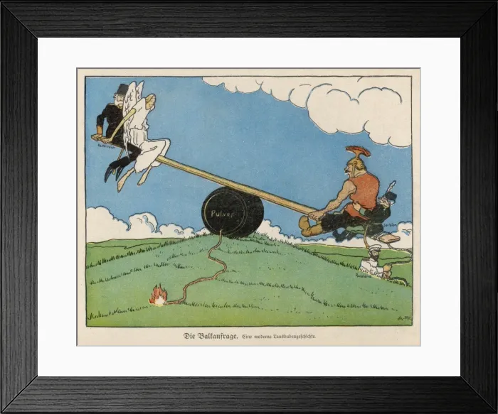 Framed Print : Weight of Power / Balkans Framed Print : Weight of Power / Balkans