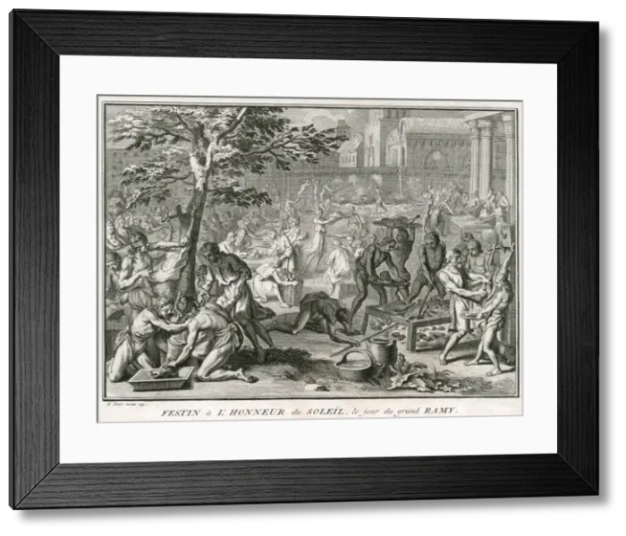 Framed Print : Peruvians Honour the Sun Framed Print : Peruvians Honour the Sun