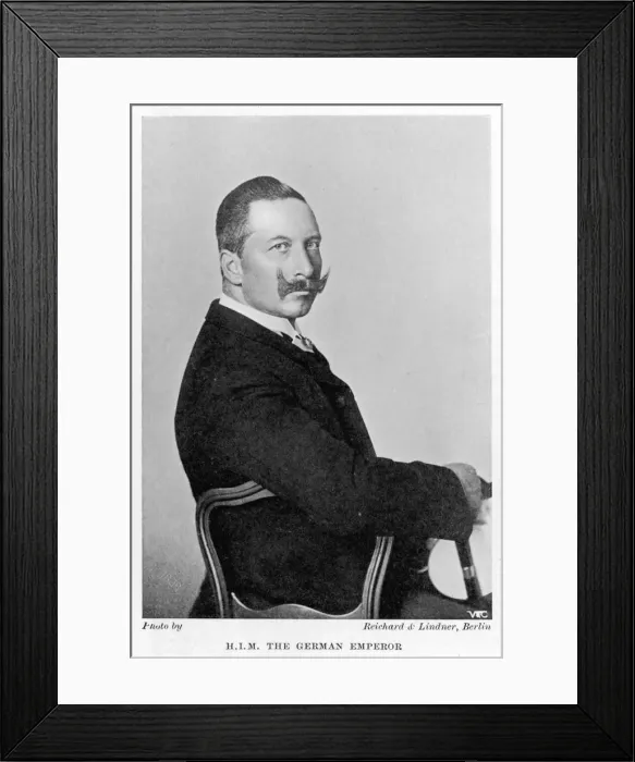 Framed Print : Wilhelm Ii  /  Living Rulers