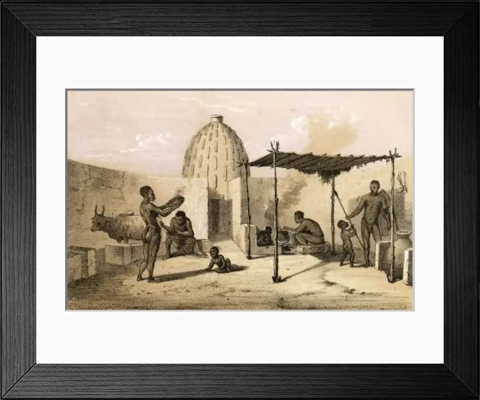 Framed Print : Barth / Africa / Musgu Framed Print : Barth / Africa / Musgu