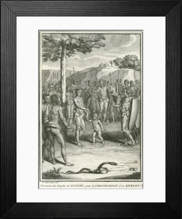 Framed Print : Circumcision, Guinea Framed Print : Circumcision, Guinea
