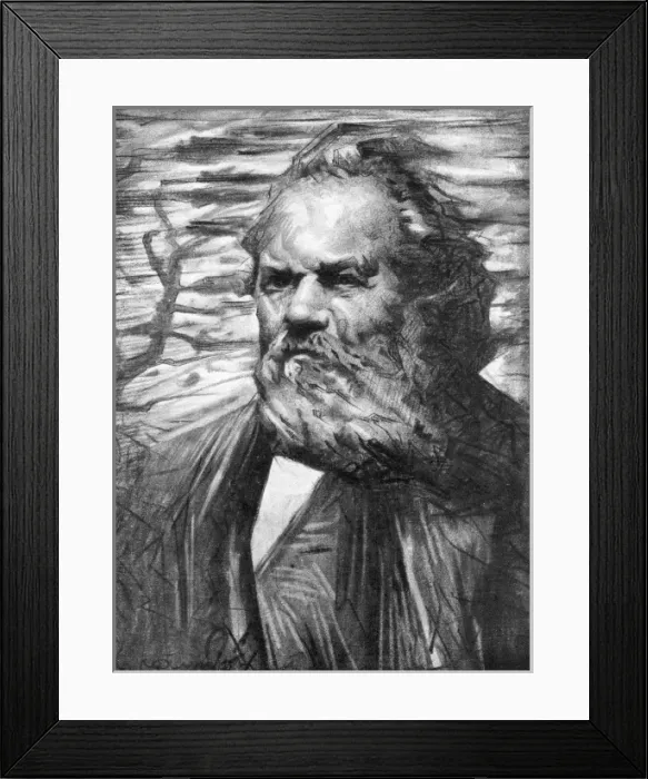 Framed Print : Giosue Carducci / Ilz 1913 Framed Print : Giosue Carducci / Ilz 1913