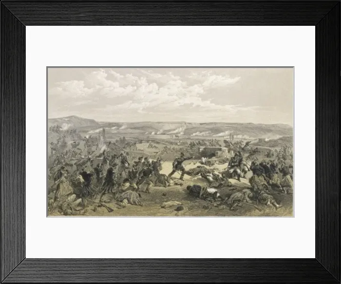 Framed Print : Battle of the Tchernaya Framed Print : Battle of the Tchernaya