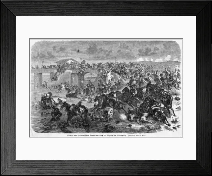 Framed Print : Koeniggratz - Retreat Framed Print : Koeniggratz - Retreat
