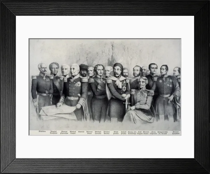 Framed Print : Allied Commanders Framed Print : Allied Commanders