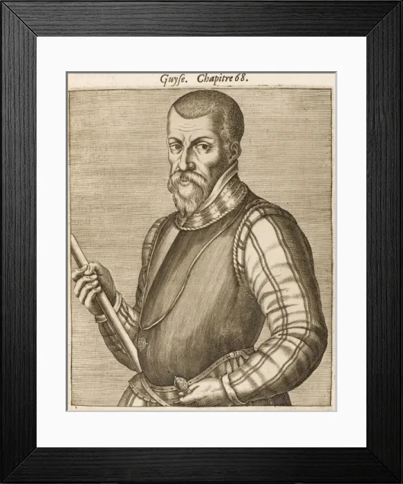 Framed Print : Francois De Guise / Thevet Framed Print : Francois De Guise / Thevet