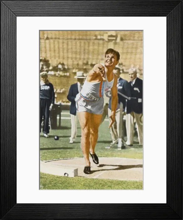 Framed Print : Olympics / 1932 / Decathlon Framed Print : Olympics / 1932 / Decathlon