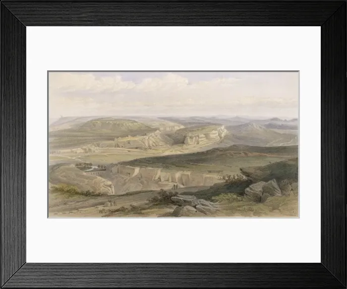 Framed Print : Ruins of Inkerman 1854 Framed Print : Ruins of Inkerman 1854