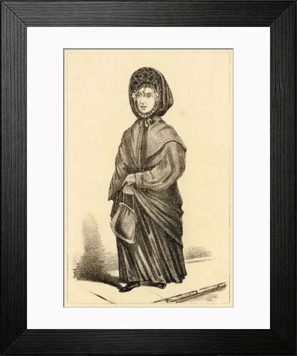 Framed Print : The Bank Nun Framed Print : The Bank Nun