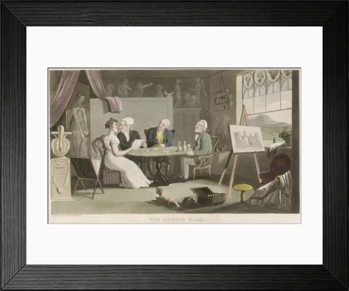 Framed Print : The Artists Room Framed Print : The Artists Room