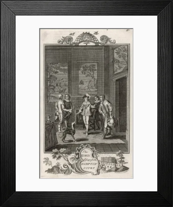 Framed Print : Charles Flees Hampton Ct Framed Print : Charles Flees Hampton Ct