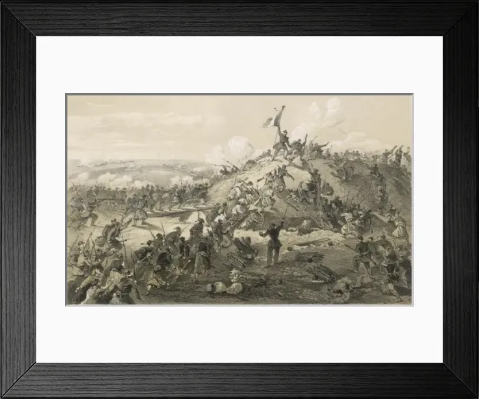 Framed Print : Taking the Malakoff Framed Print : Taking the Malakoff