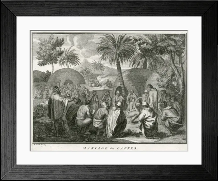 Framed Print : Kaffir Marriage Ceremony Framed Print : Kaffir Marriage Ceremony