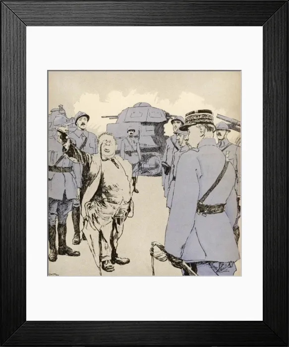 Framed Print : Litvinov / Simplicissimus Framed Print : Litvinov / Simplicissimus