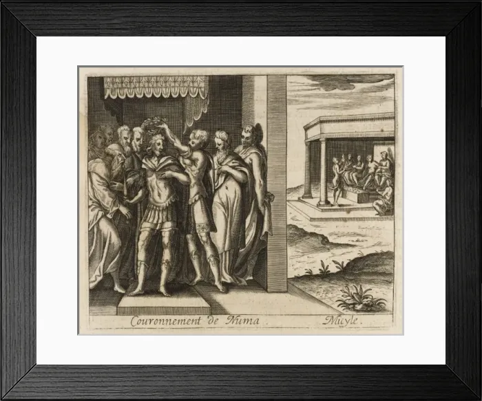 Framed Print : Numa Crowned Framed Print : Numa Crowned