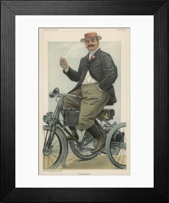 Framed Print : De Dion / Guth / Vfair 1899 Framed Print : De Dion / Guth / Vfair 1899