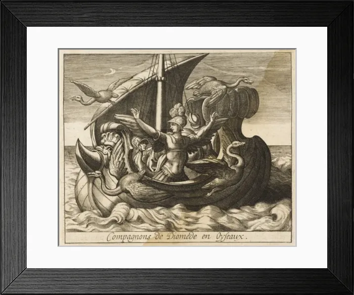 Framed Print : Diomedes Companions Framed Print : Diomedes Companions