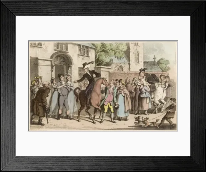 Framed Print : Dr Syntax / Setting out 2 Framed Print : Dr Syntax / Setting out 2