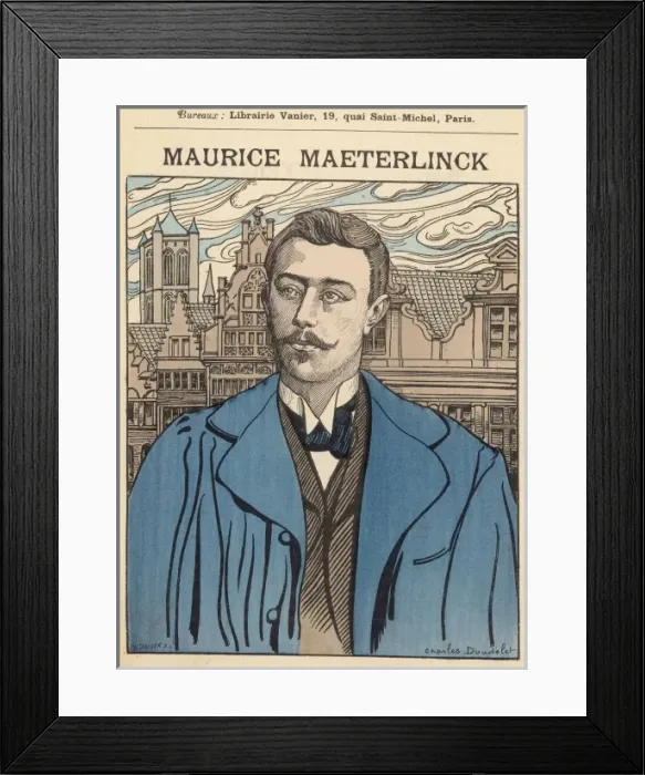 Framed Print : Maeterlinck / Hommes D auj Framed Print : Maeterlinck / Hommes D auj