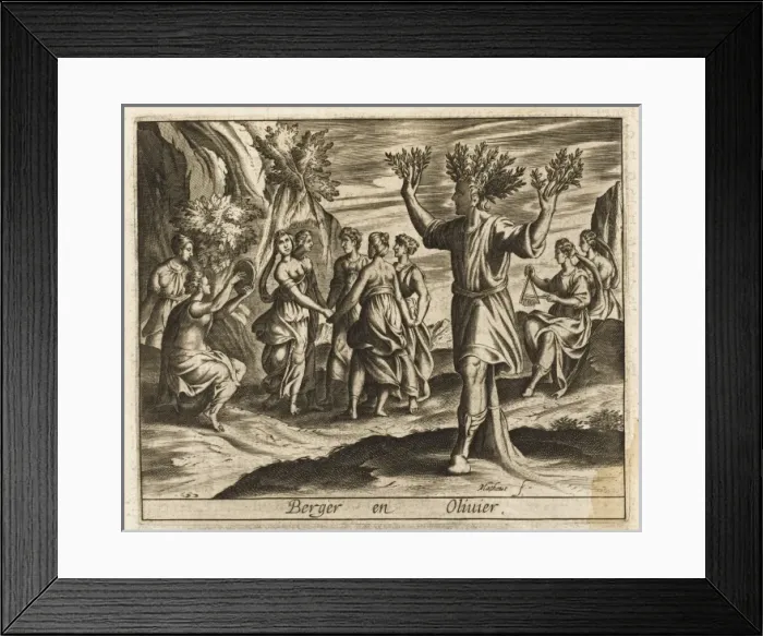 Framed Print : Nymphs and Shepherd Framed Print : Nymphs and Shepherd