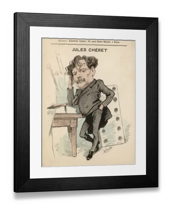 Framed Print : Jules Cheret / Choubrac Framed Print : Jules Cheret / Choubrac