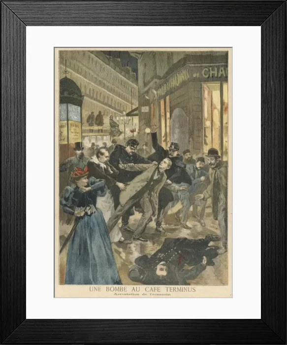Framed Print : Emile Henry Arrested Framed Print : Emile Henry Arrested