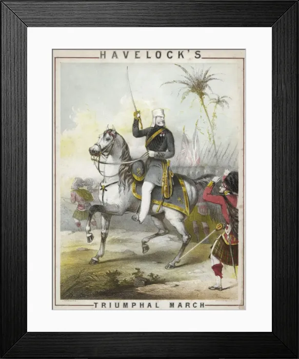 Framed Print : Sir Henry Havelock / Music Framed Print : Sir Henry Havelock / Music